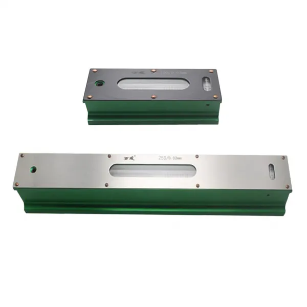 Zeyuan 2 개의 Pc 정밀도 막대기 수준 공구 0.02mm의 정밀한 끝 마무리 100mm 250mm 1개