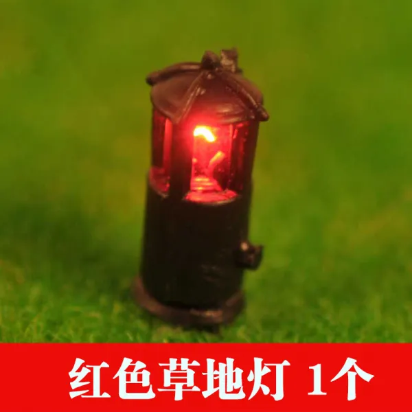 와이엠컴퍼니 건축모형재료 건축물 모래 판 DIY 핸드메이드 전등 실외 정원등 가로등 발광성 모형풀 땅, 잔디밭 등 데칼레드펄