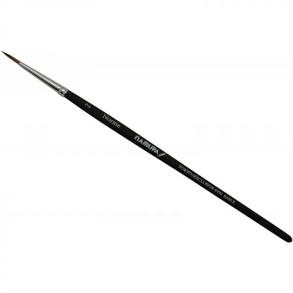 나무라 수채 붓 Norme 노름 2호 말 1
