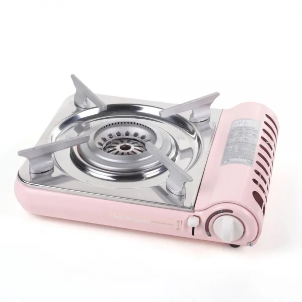 핑크블로썸 가스버너 러블리 감성캠핑 휴대용가스버너 고화력 부르스타, Pink 블로썸 가스버너