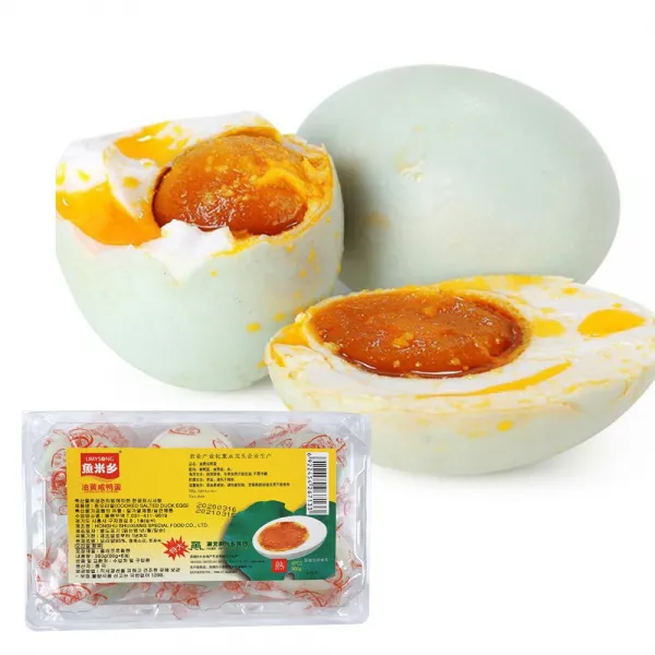 UMYSONG 성실홈 짠오리알 익힌오리알 오리알 염장오리알 찐오리알 야단 360g (60g*6EA), 4팩