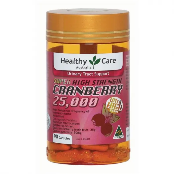 헬씨케어 슈퍼 크랜베리 25 000mg - 90캡슐, 1개