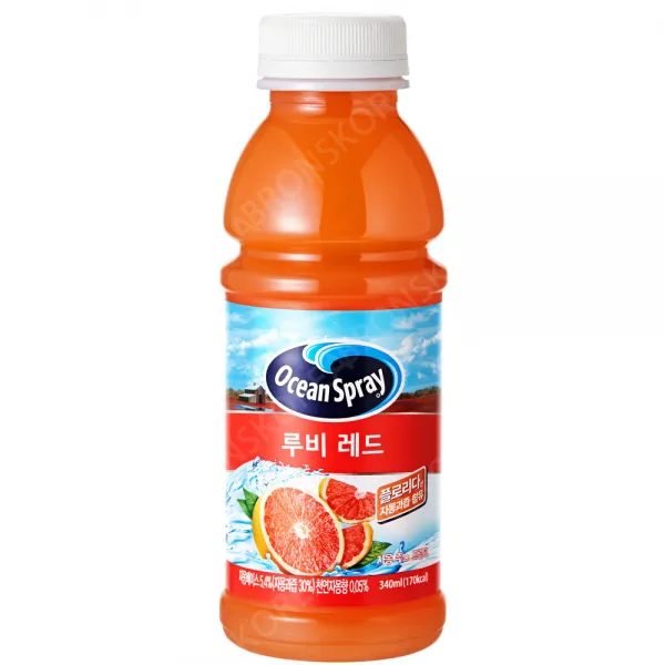 오션스프레이 루비레드(자몽) 340ml 1박스/과일 주스, 단일상품