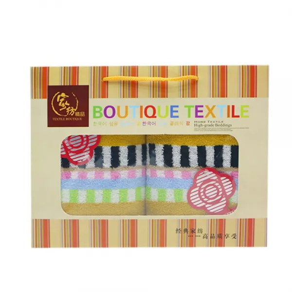 Grace 결 리 아 순면 수건 세트 면 공동 구 매 선물 복리 홈 웨 어 6681 두 개의 또는 한 상자 랜 덤 2 케이스 를 들 수 있 습 니 다 34 72cm 약 100 G 상세페이지 참조