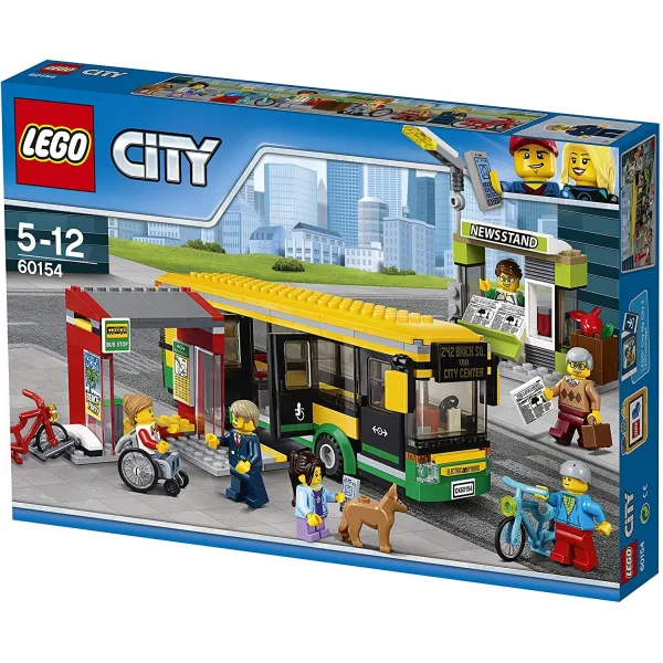 예상수령일 2-6일 이내 레고 (LEGO) 시내 버스 정류장 60154 B06WVBM8R9 일본아마존추천, One Color