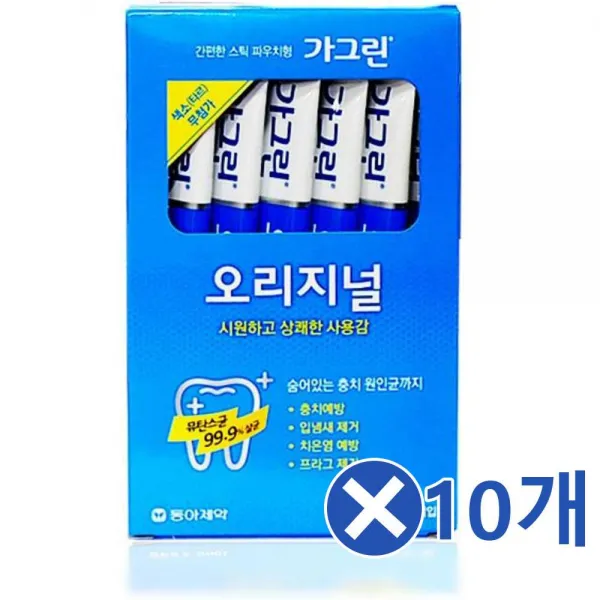 가그린 일회용스틱 가글 10ml 6포x10개 구취 가글액 여행용가글 가글스틱 상쾌한 순한냄새 청결한 입속청결도구 구취제거제 사무실가글 상쾌함 구취, 단일상품