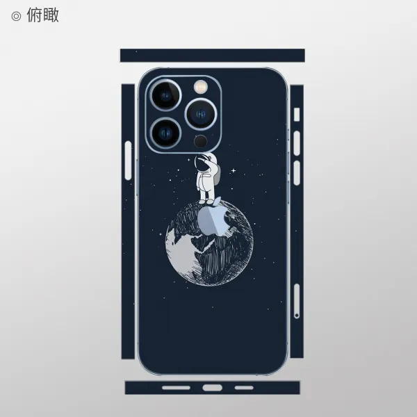 이더맨스티커 IPHONE 배막 사과아이폰 13PRO 핸드폰 백 필름 PROMAX 팬시 테두리막 MINI 4705302847, iPhone13 pro Max, 19 내려다보다 _상패 초발 3M 재