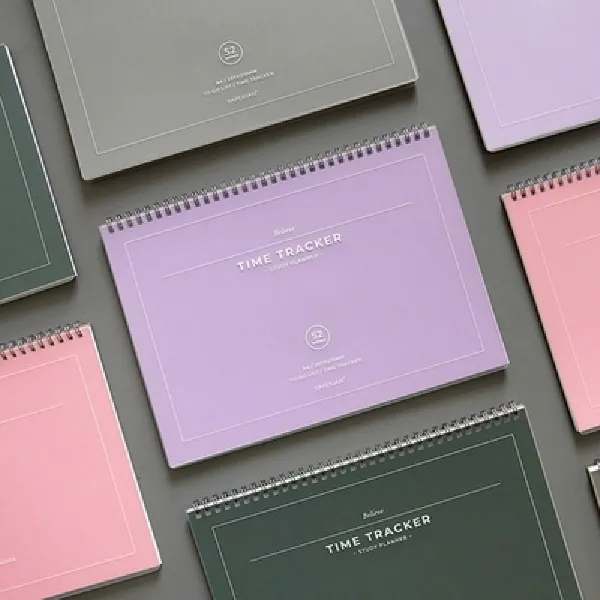  Ajy_8803847 Color : 02violet 페이퍼리안 Time Tracker 스터디 플래너 플래너 학생일정표 다용도플래너 일정표 다용도스케줄러 02violet