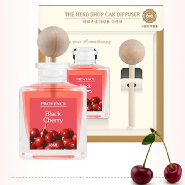  바보사랑 더허브샵 차량용 디퓨져 40ml 10종 더허브샵 무료배송 상세설명 참조 향:아쿠아체리블라썸
