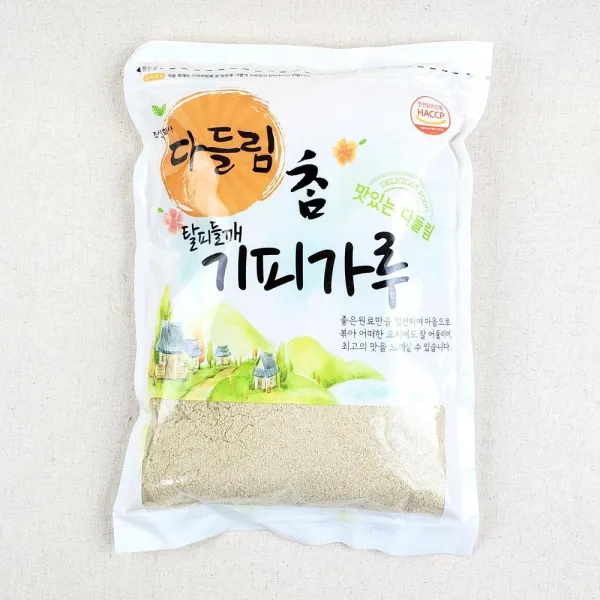 다들림 해썹인증 탈피(기피) 들깨가루 1kg, 1개