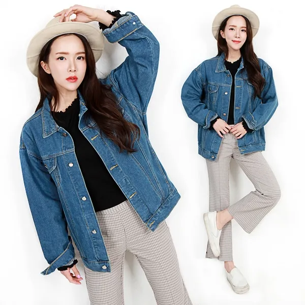 H스타일 H스타일(UN)박시청자켓