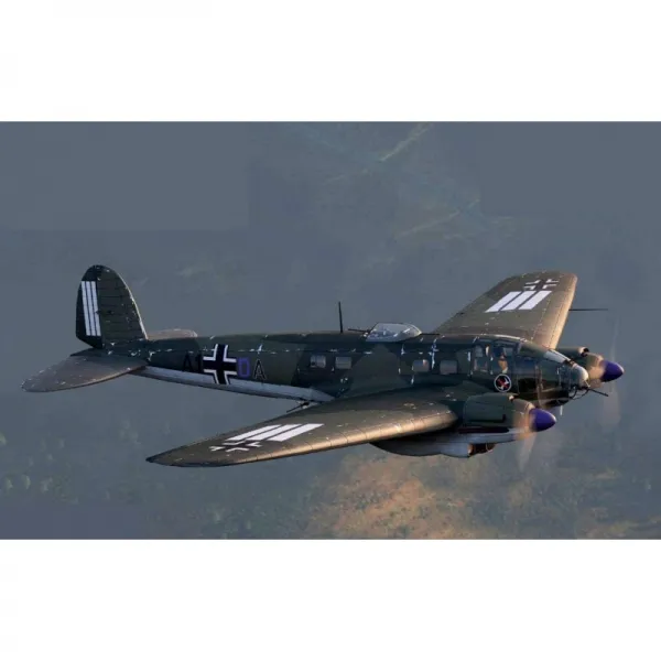 프라모델 전투기 플라스틱 모형 건물 비행기 키트 He 111h 3 Wwii 독일 폭격기 1/48 Icm 48261