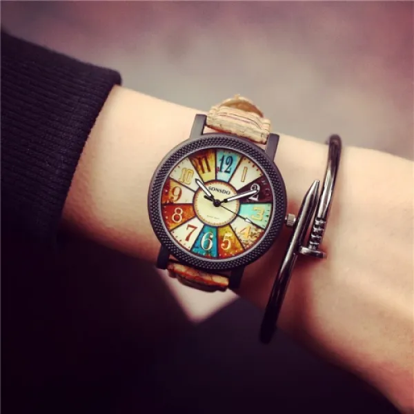 [해외]여성악세사리 Great teacher watches shop for watches women Korea fashion students quartz table