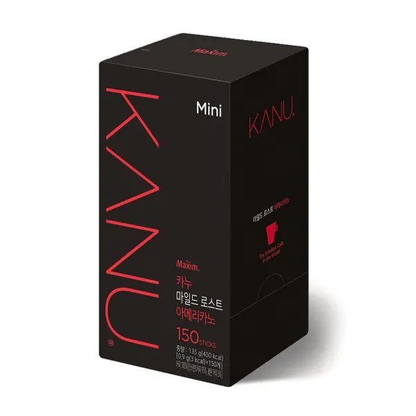 맥심 카누 마일드 미니 아메리카노 135g 150T, 1개