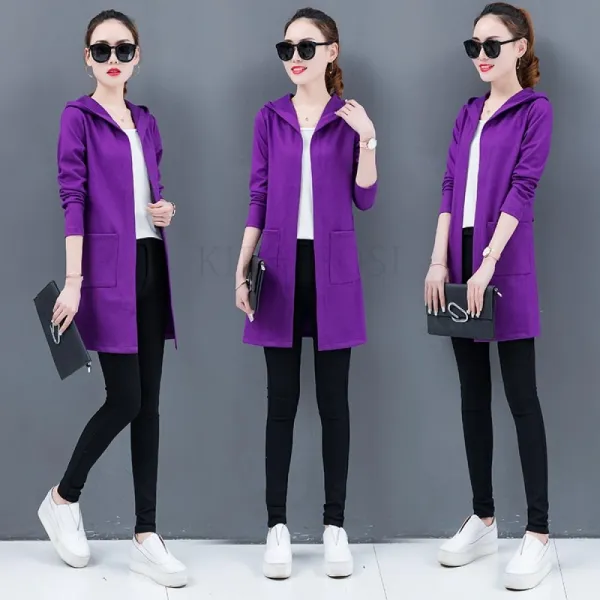 Kirahosi 골드문 여성 가을 자켓 캐주얼 간절기 재킷 코트 T 8 +덧신 증정 Cobgc9fk