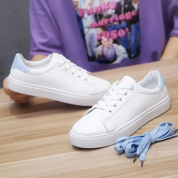 엠오엔2 봄 심플 여성화 캔버스화 운동화 스니커즈 화이트 통굽 슬립온 키높이 신발 슈즈 패션 아쿠아 여학생 가을여름