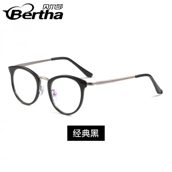 Bertha 근시 안경테 남녀공용반무테 33661000