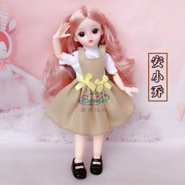 맹아 30 센치 이몬스 공주 3D 진짜 눈 21 관절 6부 BJD 인싸템, 안소교 그림참조 전체 인형  20  （선물
