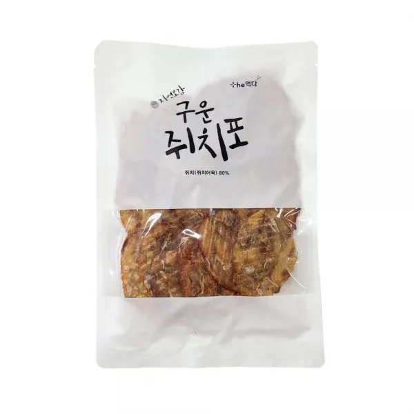 더먹다 자연오감 구운쥐치포 15마리, 145g, 1개