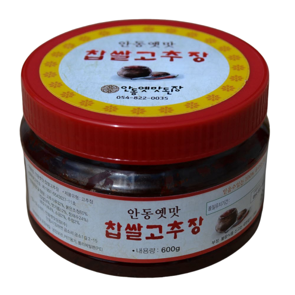 안동옛맛된장 고추장 찹쌀고추장600g, 1kg, 1개, 1000g