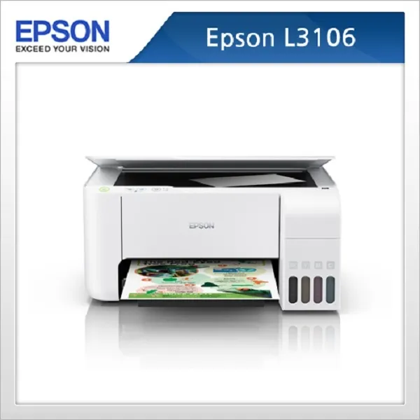 라온하우스 [EPSON] 앱손 프리미엄 완성형 정품무한잉크 복합기 (잉크포함) 컬러 잉크젯 / 인쇄+복사+스캔 /USB Mac 지원, 542288