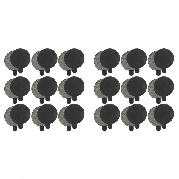 NONE 적용하다Xiaomi M365Pro 전기 스쿠터 교체 부품 용 18 쌍 디스크 브레이크 패드 Semimetal Mtb Pad, 보여진 바와 같이