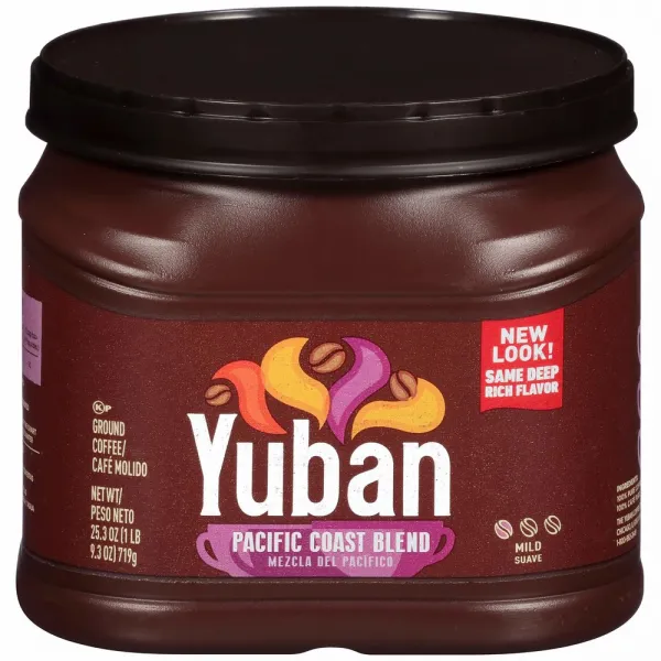 Yuban Pacific Coast Ground Coffee 유반 퍼시픽 코스트 그라운드 커피 25.3oz(719g)