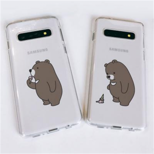 아트박스/아칸 갤럭시S10/S10+/S10E 아이스곰 소프트젤리케이스