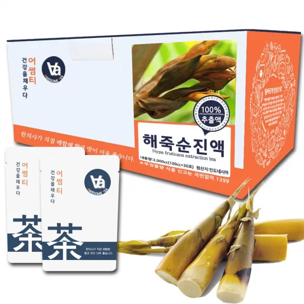 어썸티 해죽순 차 진액 100ml x 30개입, 1박스