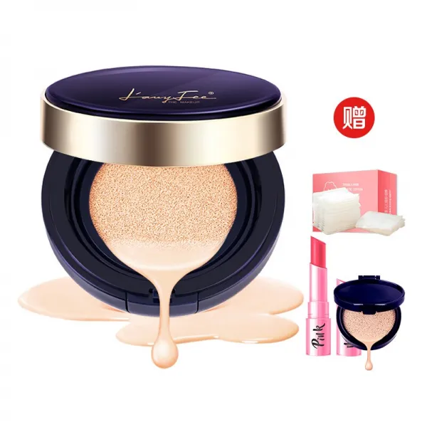 [브랜드 자영] 아필은 오랜 기간 동안 리퀴드 쿠션 BB 크림 누드 메이크업 컨실러 강습 보습 방수 방수 학생 비한국 cc 파운데이션, 단일상품