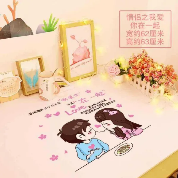 해외 누리꾼 레드소녀 하트테이블 배치 대학 기숙사인 책상 꾸미기 테이블 침실테이블 꾸미기-156226, 옵션16