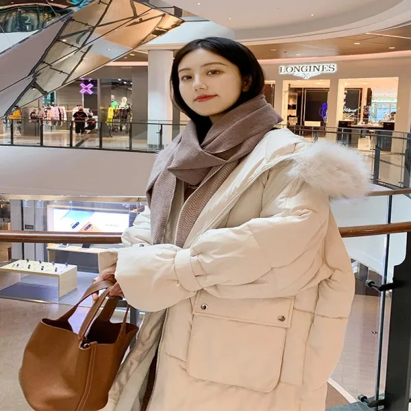 빅피플 가벼운 Sa3581 여성 패딩 패딩코트 봄버 코트