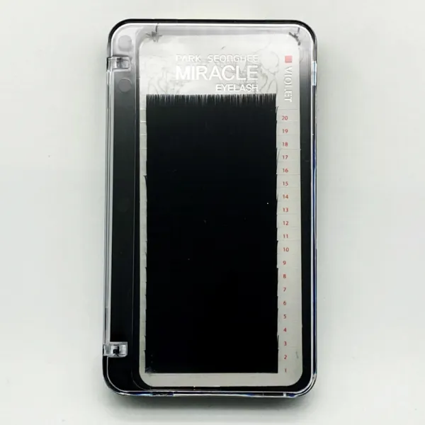 미라클 플랫모 블랙 C컬 속눈썹연장, 0.20, C컬 X 9mm