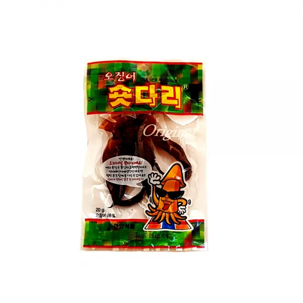 한양식품 숏다리 20g 10봉 군것질 맥주안주 간식 오징어, 10개