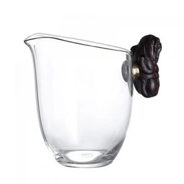 [해외] 3 ML 열저항하는 (GORILLA GLASS) 찻잔 절묘한 제 투명 찻잔 어 쿵푸 푸 차 SETS 차 차 행사에 컵 및 접시, 300ml