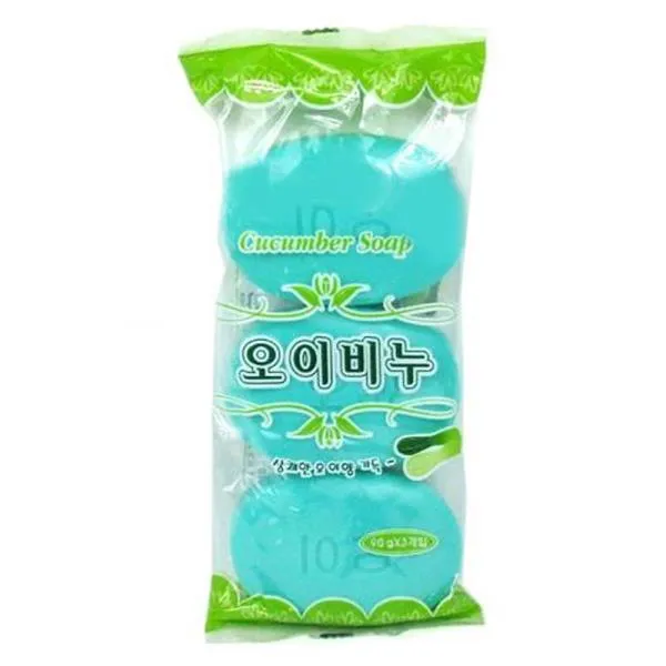 세숫 일반 샤워 남녀 남성미 오이 매끈 3P 목욕탕 업소 여성미 세수 욕실비누 화장실비누 세안용비누 !Lzus, 1개
