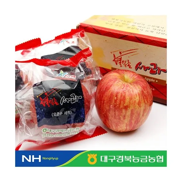 [대구경북능금농협] 세척 안심사과 2.5kg 별빛촌 영천사과, 상세 설명 참조, 상세 설명 참조