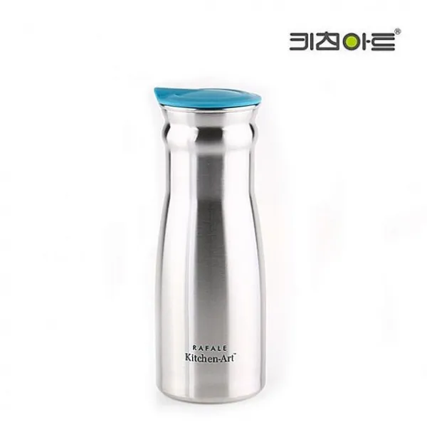 효진마트 키친아트 라팔 스텐물병 1.0L 냉장고물병