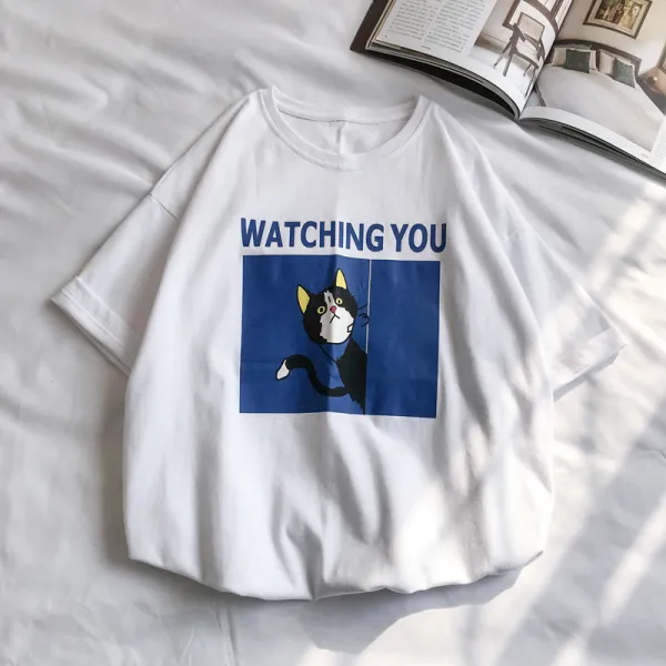 심쿵 심쿵마켓 남성패션 반팔 루즈핏 캐릭터 티셔츠