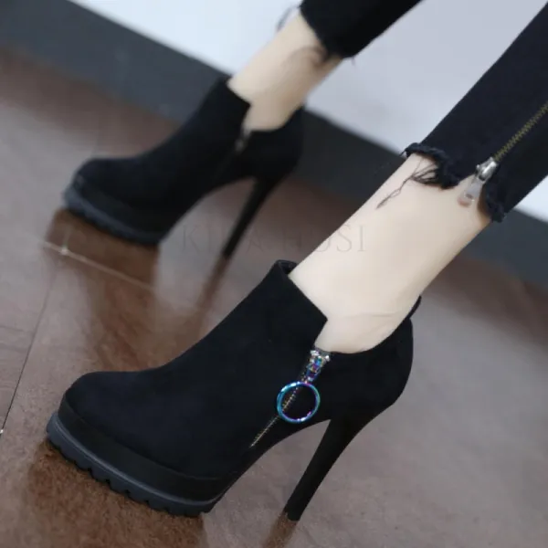 Kirahosi 가을 겨울 여성 가보시 앵글 부츠 여자 앵클 신발 3 Ml 10 M50xvw4