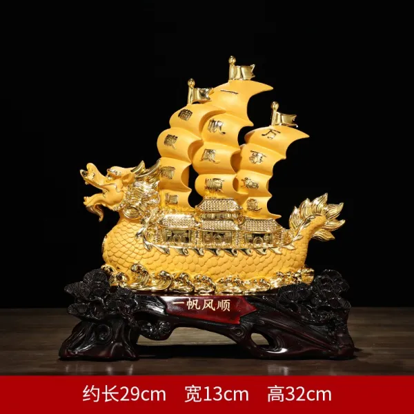 Mar.22 202번 순풍에 돛 단 돛단배들 용선공예품 거실 사장님 테이블과 술장 장식품 개업 선물z 트럼펫 순풍 에 돛 을 달다.