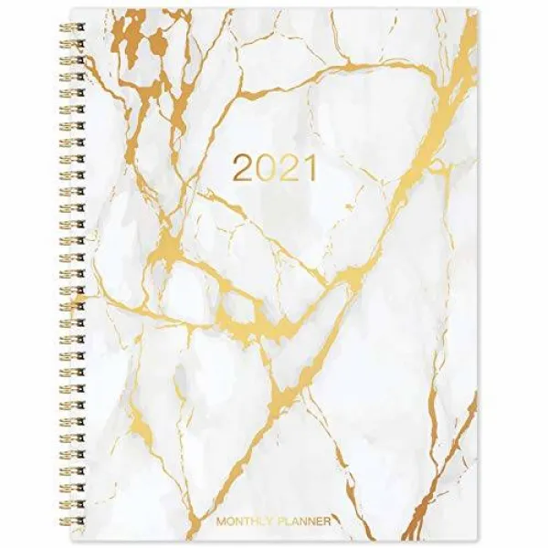 2021 Monthly Planner - 12-Month Planner with Tabs & Pocket & L/375428