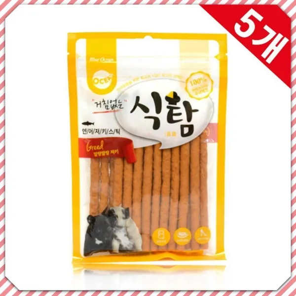 오션 Kw3bdfc2 져키 연어 식탐 말랑말랑 강아지간식 X5 50g Mm 00657 Gk 1