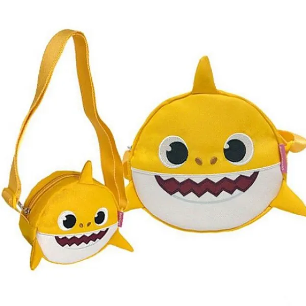 도매24 핑크퐁 크로스k 옐로우 아기상어 크로스가방 보조가방 아동 공용 크로스백