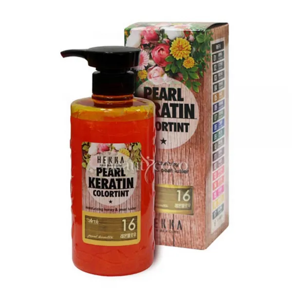 일진 헤르바 펄 케라틴 칼러틴트 코팅칼라 500ml 헤어매니큐어, 1개, 17 실버그레이