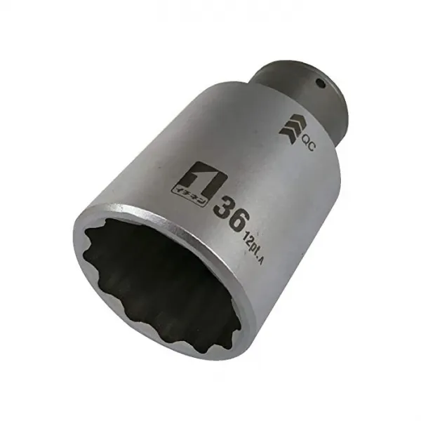 일념 MTM 도구 사업부 미쯔 토모 QC 소켓 단일 36mm 12 각 IM-4W36-12K 19814, 1개