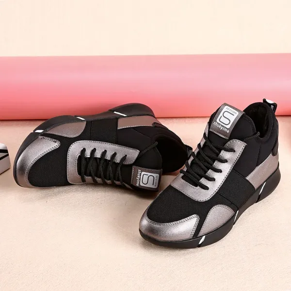 여자운동화 여성신발 봄가을 런닝화 캐주얼신발 봄 코디하기쉬운 2020뉴타입 하라주쿠 운동 구두검정