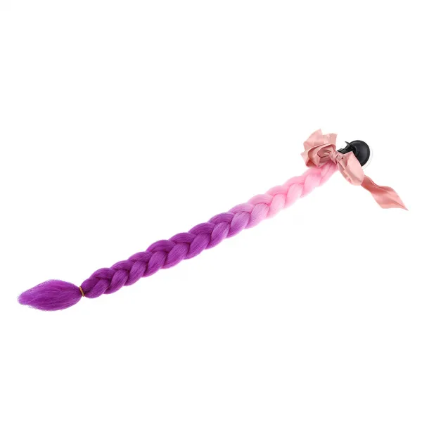 Royalways 1pc 60cm / 23.6 ''기관 자전차를위한 헬멧 머리 끈 자전거 헬멧 떠꺼머리 포니 테일, 7