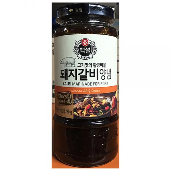 si)좋은 식자재 돼지갈비양념(백설 290g), 단일상품