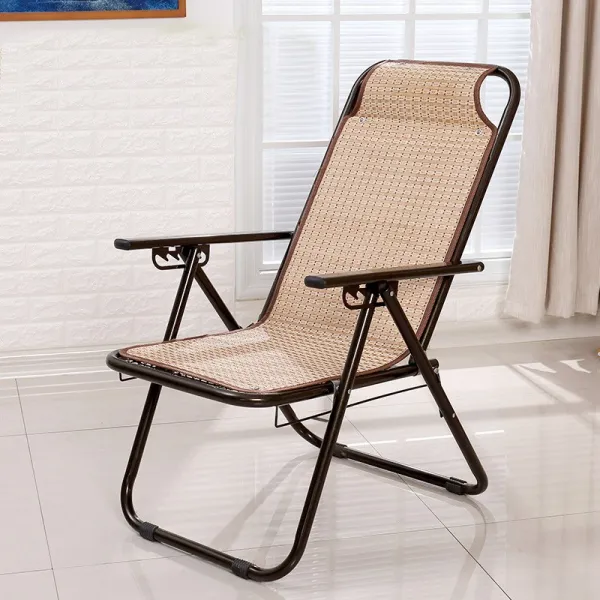 벤치 개점 점심시간 쿨 발코니 홈 캐주얼 낮잠 사무실 등받이 접이 의자 대나무 죽사